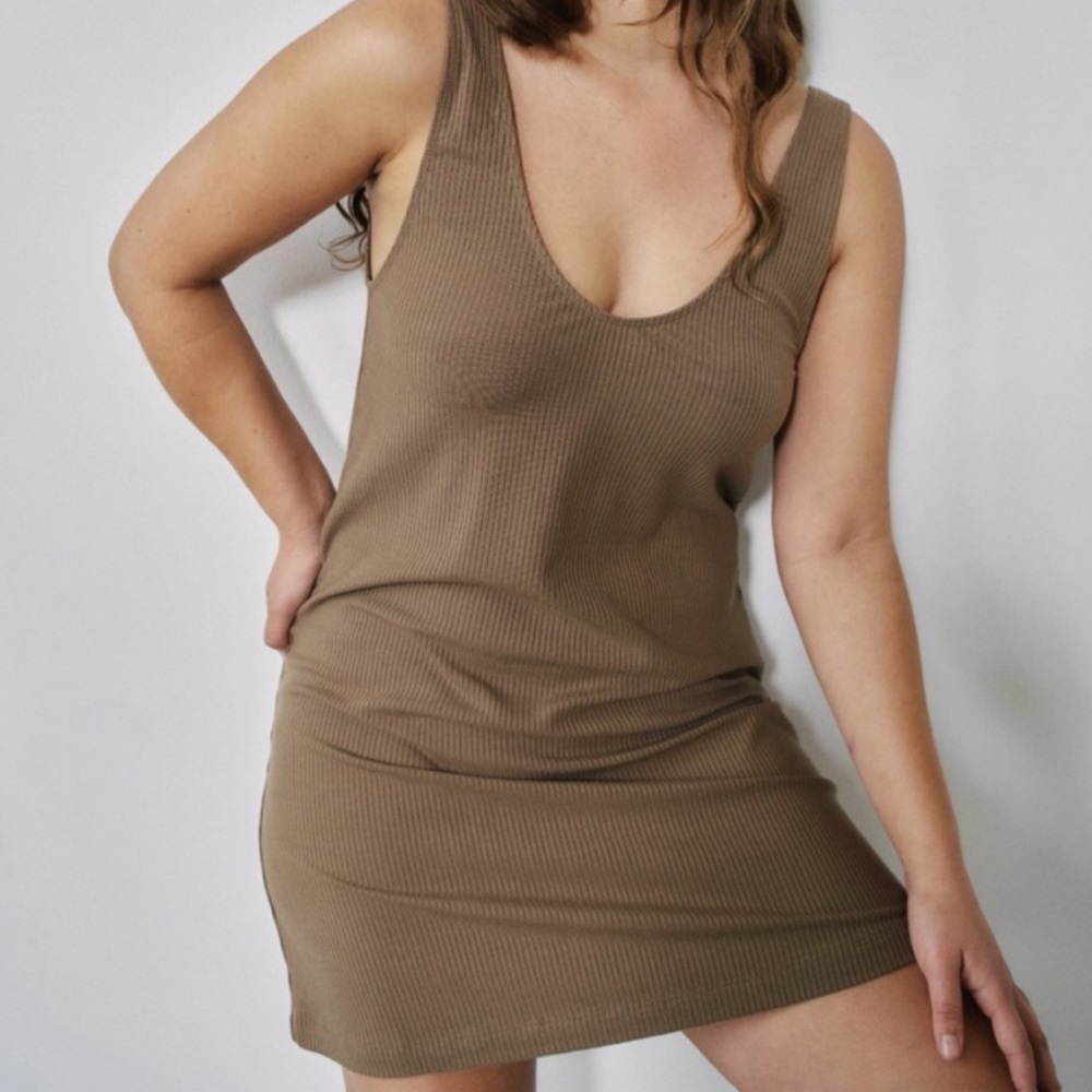 ❌ SOLD ❌ OZMA Ribbed Mini Dress